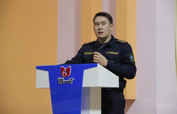 «Жастар ресурстық орталығымен» «Тұрмыстағы өрт қауіпсіздігі ережелері» және жаңа жыл мерекесі қарсаңында «Пиротехникалық заттарды пайдалану ережелері