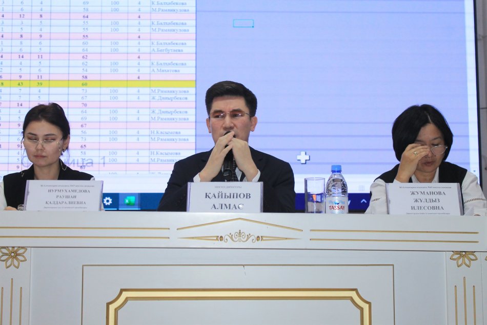"PBL" оқыту жобасы арқылы оқушылардың білім сапасын арттыру тақырыбында екінші педагогикалық кеңес өтті.