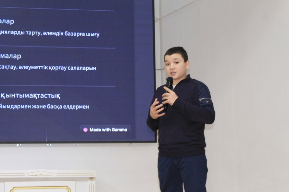 ТEDX  форматтағы "65Talks" жобасы