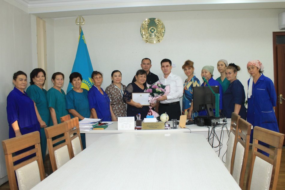 ҚР Оқу-ағарту министрлігінің «Алғыс хатымен» кіші қызметкер Ысқақова Ұлболсын Қылышбекқызы марапатталды.