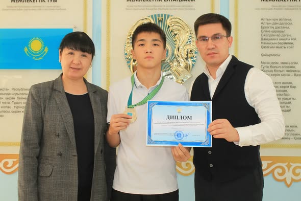 Оқушыларымызды кезекті жетістіктерімен құттықтаймыз!